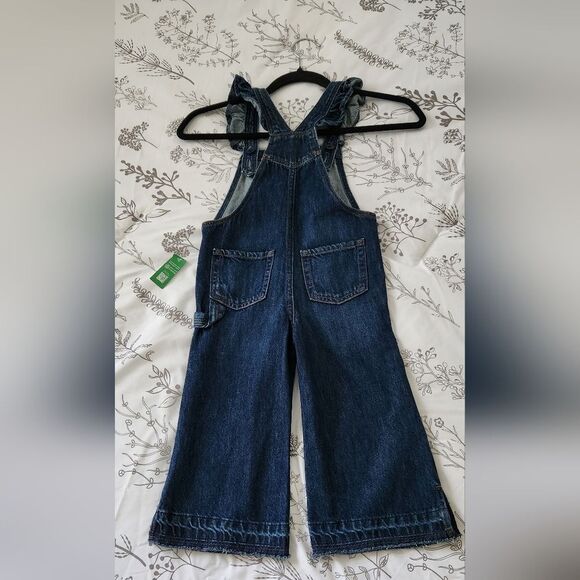 GAP Girls Ruffle Overalls - Picture 8 of 13